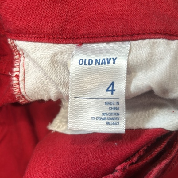 Old Navy Rock Star Red Jeans Sz 4 - Picture 9 of 14